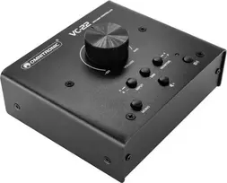 OMNITRONIC VC-22 aktyvus garso reguliatorius, stereo, sieninis, baltas 10355797