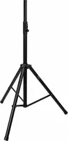 OMNITRONIC LCK-2 kolonėlių stovas, reguliuojamo aukščio 100-180 cm, maks. apkrova 30 kg, 35 mm flanšas, plieninis, juodas 60004186