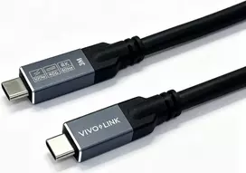 Vivolink USB4 USB-C į USB-C kabelis 2m - 40Gbps, 100W PD, 8K60Hz, Enterprise-Tested (PROUSB4MM2)