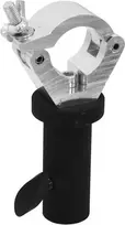 EUROLITE STR-3550L Santvaros spaustuko adapteris pusiau mova 75kg 32-35mm sidabrinė 59007084