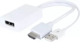 CUC Exertis Connect 127389 aktyvus DisplayPort į HDMI vaizdo signalo keitiklis 4K UHD 60Hz juodas