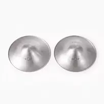 Momcozy NS005 999 sidabro krūties spenelių apsaugos 45mm - 2 vnt.