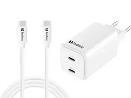 Sandberg AC įkroviklis USB-C PD65W EU 1.5M (441-75)