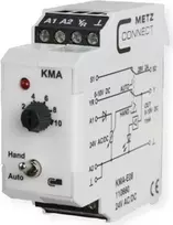 METZ CONNECT KMA-E08 sąsajos relė 24 V DC 1 CO 8 A balta 110660