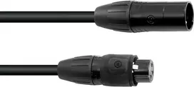 EUROLITE DMX kabelis SEC-1 IP65 3-pin XLR 10m juodas lauko