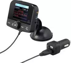 Renkforce RF-CRDAB-100 DAB+ automobilio radijo adapteris su Bluetooth ir siurbtuko laikikliu RF-6721070