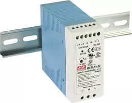 MEAN WELL MDR-40-12 DIN bėgio maitinimo šaltinis 12V DC 3.33A 40W