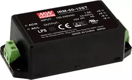 Mean Well IRM-60-12ST 60W AC/DC PCB montuojamas maitinimo šaltinis 12V 5A