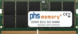 PHS-memory 32GB DDR5 ECC SO-DIMM 5600MHz PC5-44800E RAM, skirta ASRock Mini-ITX IMB-A1003 (SP587832)