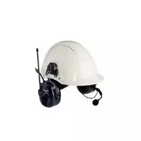 3M PELTOR LiteCom binauros kaklo lankelio ausinės su dvipusiu radiju, juodos/mėlynos/baltos XH001680442