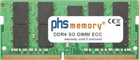 PHS-memory 32GB DDR4 ECC SO-DIMM 3200MHz PC4-25600E RAM, skirta ASRock iEP-9010E (SP538490)
