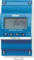 Eltako DSZ16DZ-3x100A MID skaitmeninis trifazis energijos skaitiklis, tiesioginio matavimo, 100A, B klasė, S0 impulsų išėjimas, DIN bėgelis 28380316