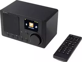 Renkforce RF-IR-MONO2 internetinis stalinis radijas su Bluetooth, DLNA, žadintuvu, juodas (RF-7191140)