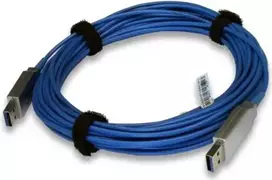 EXSYS EX-K1680 aktyvus USB 3.2 Gen 1 prailginimo kabelis, 10 m, USB-A vyriškas į moterišką, mėlynas