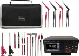 VOLTCRAFT VC-11785300+VC-18652750 universalus išmanusis įkroviklis NiMH/NiCd AA, AAA, C, D, 9V su LCD, 4+2 kanalai, komplekte 4x VARTA AA 2100mAh