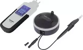 Voltcraft ET-05 įžeminimo varžos testeris VC-17655920 – tikslus varžos matavimas 0-1999 Ω IP40