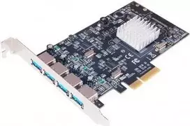 EXSYS EX-12004-2 PCI Express x4 adapterio plokštė su 2x USB 3.2 Gen 2 Type-A + 1 vidiniu USB 3.2 Gen 2 Type-A
