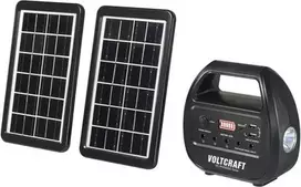 VOLTCRAFT VC-PS15000-Solar VC-14297675 saulės energijos nešiojamas įkroviklis 15000 mAh su 3 W saulės baterija