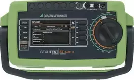 Gossen Metrawatt SECUTEST LEMONGREEN testavimo prietaisų rinkinys su kalibravimu (DAkkS) pagal VDE 0701-0702, 0544, 0751 (M708E)