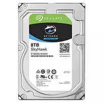 Seagate SkyHawk 8TB stebėjimo sistemų HDD, 3,5 colio, SATA 6Gb/s, 7200RPM, 256MB talpykla