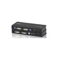 ATEN CE604-AT-G KVM prailgintuvas - 2x DVI, garso, USB, RS-232, 60 m