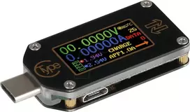 JOY-IT TC66C USB-C galios matuoklis su spalvotu LCD ekranu ir Bluetooth