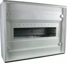 Hager VA12CN Volta paviršinio montavimo skirstomasis skydas, 1 eilė, 12 modulių, IP30, baltas