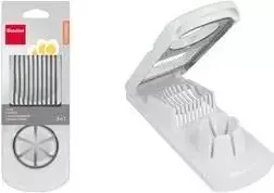Metaltex universalus kiaušinių pjaustytuvas, ABS plastikas, sidabrinės/baltos spalvos, 1 vnt. (204510014)