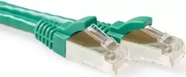ACT CAT6A S/FTP LSZH komutacinis kabelis be užkabinimo, 25m, žalias FB7725
