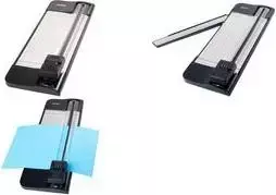 PAVO Multicutter rotacinis pjaustytuvas A4 juodas, 6 lapai, 310 mm pjovimo ilgis, 4 pjovimo stiliai 8007967