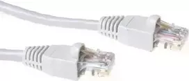 ACT IB6300 Cat5e U/UTP tinklo pataisos kabelis 0,5 m dramblio kaulo spalvos
