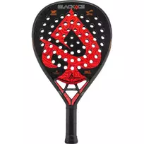 Padel PRO KENNEX kinetic black ace red raketė