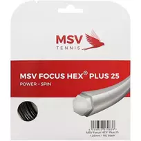 MSV Focus Hex Plus 25 teniso styga (12 metrų)