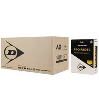 Dėžutė su 12 dvigubų pakuočių po 3 DUNLOP Pro padelio kamuoliukus