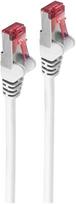Shiverpeaks Patchcord Cat.6A, S/FTP, biały, 0.15m (BS75711-A0.15W) | BS75711-A0.15W | 4017538092946