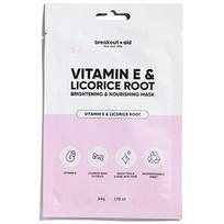 Breakout+aid Brightening & Nourishing Mask - Rozjasňující maska Drėkinamasis veido kremas
