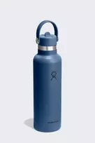 „Hydro Flask“ termo butelis „21 Oz Standard Flex Straw Cap“ (621 ml) – uosto mėlynos spalvos