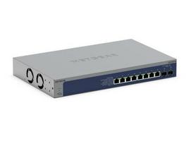 NETGEAR 10-Port 10G/Multi-Gigabit Ethernet Smart Switch (XS508TM): Managed, with 8 multi-gigabit ports, 2 10G SFP+, optional Insight Cloud Management, wall- or rack-mountable