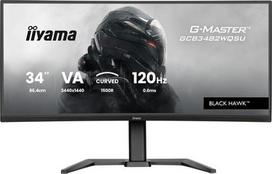 Iiyama G-Master Black Hawk GCB3482WQSU-B1 34-inch UWQHD VA Panel 21:9 120 Hz Curved Gaming Monitor