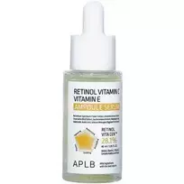APLB Retinol Vitamin C Vitamin E Ampoule Serum Skin Serum 40 ml