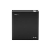 Savio AK-43 Optical Disc External Slim Drive DVD±R/RW CD±R/RW Black Optical Disc Drive DVD±RW