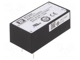 Converter: AC/DC | 15W | Uin: 85÷264VAC,120÷370VDC | Uout: 24VDC | 82%