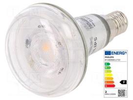 LED lamp | E14 | white warm | 230VAC | 105lm | P: 1.4W | 36° | 2700K