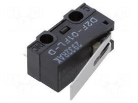 Microswitch SNAP ACTION | SPDT | ON-(ON) | Pos: 2 | IP40 | 12.8x5.8x6mm