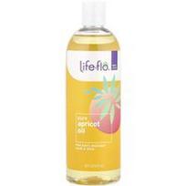 Life-flo, Grynas abrikosų aliejus, 473 ml (16 skysčio uncijų)