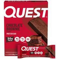 Quest Nutrition, Baltymų batonėlis, šokoladinis pyragas, 4 batonėliai, po 2.12 uncijos (60 g)