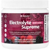 Jigsaw Health, „Electrolyte Supreme™“, uogų skonio, 204 g