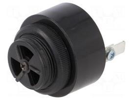 Signaller: sound | buzzer | 24VDC | 90dB | BU2 | IP54 | black | Ø43x56mm
