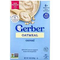 Gerber, Avižiniai dribsniai, 6+ mėnesių, 454 g