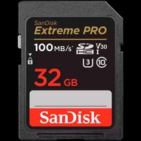 SanDisk Extreme PRO 32GB SDHC Memory Card + 2 years RescuePRO Deluxe up to 100MB/s & 90MB/s Read/Write speeds, UHS-I, Class 10, U3, V30